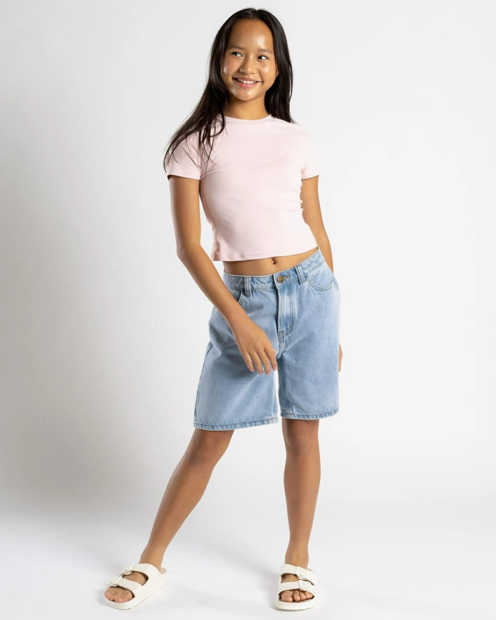 Girls' Basic Super Soft Tee