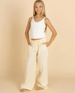 Girls' Basic V Neck Top