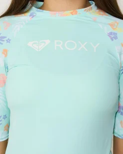 Girls' Beach Bay Short Sleeve Rash Vest