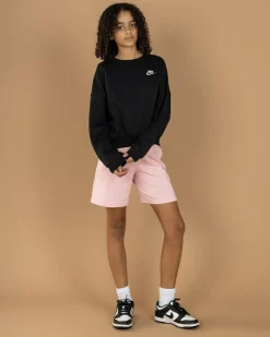 Girls' Boxy Crew-Neck Sweatshirt
