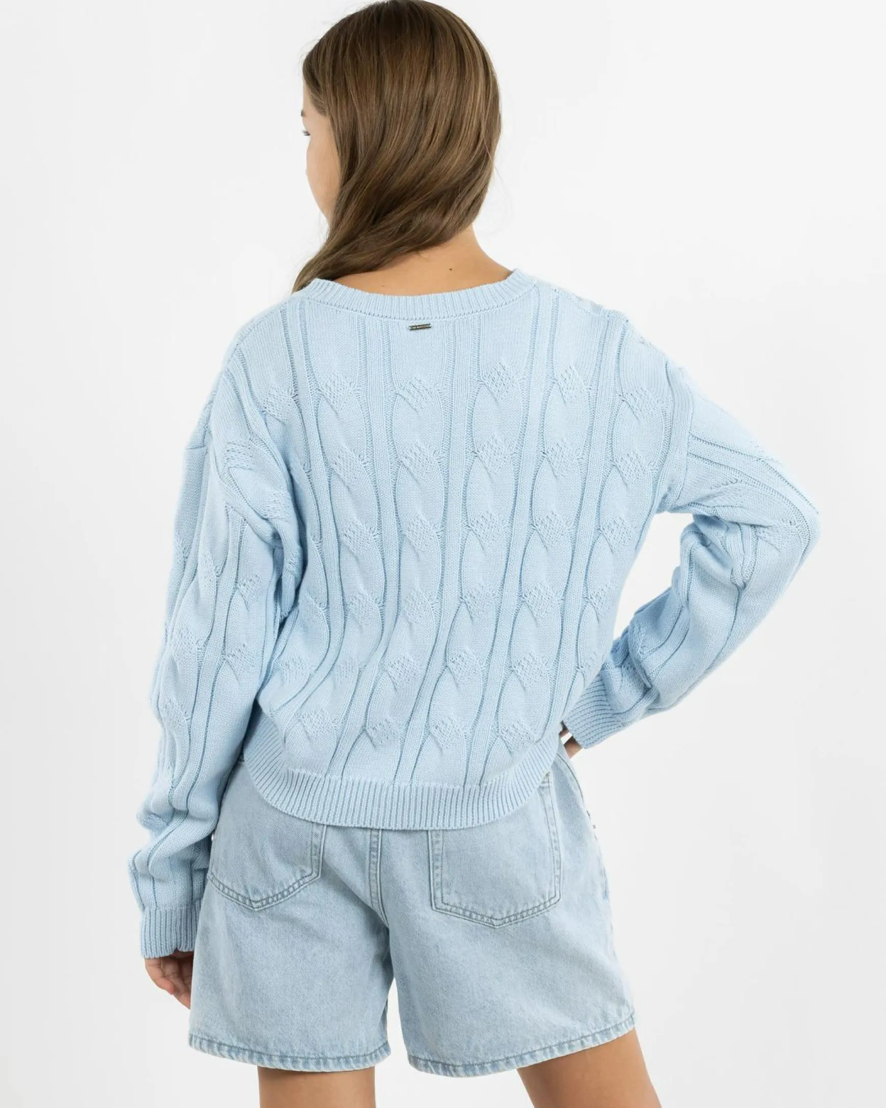 Girls' Cambridge V Neck Knit Jumper