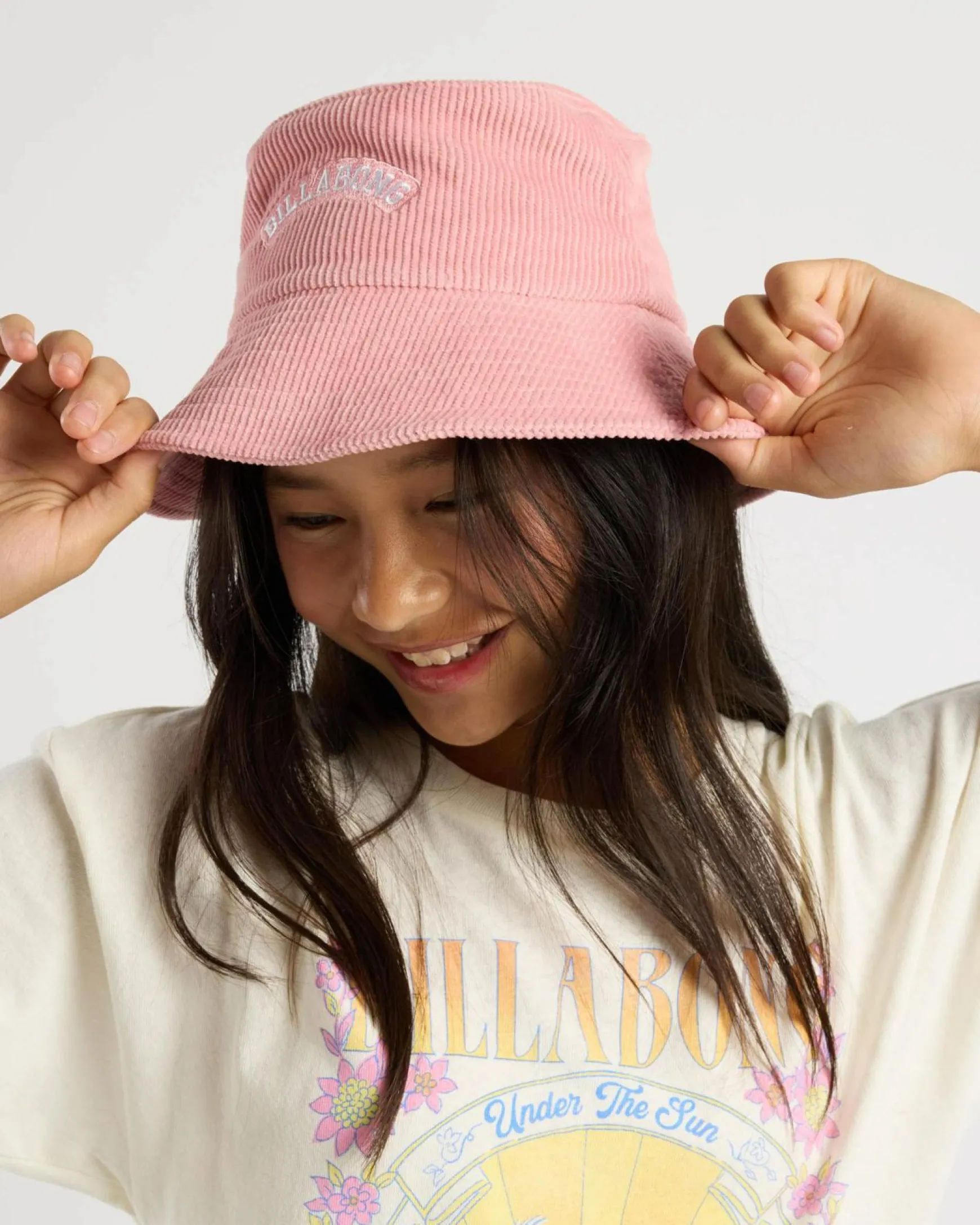 Girls' CB Gigglemug Cord Bucket Hat
