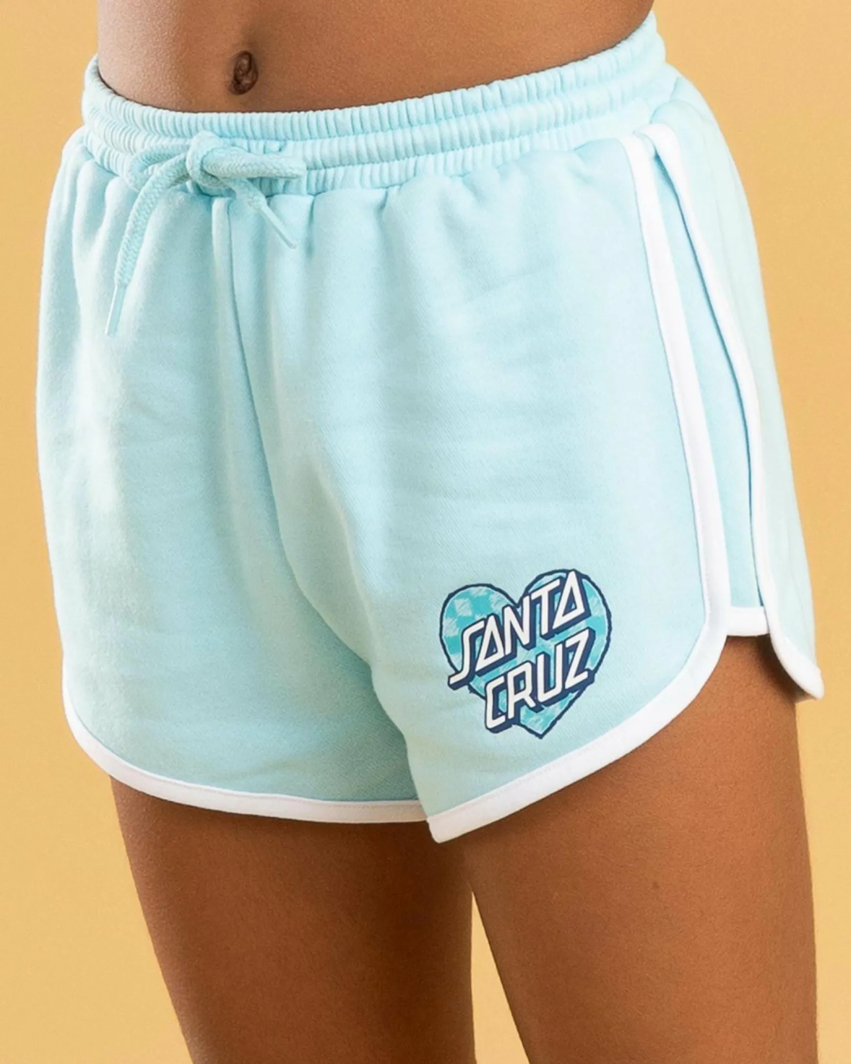 Girls' Checker Heart Dot Shorts