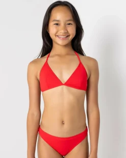 Girls' Coco Fixed Triangle Bikini Set