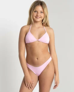 Girls' Coco Fixed Triangle Bikini Set
