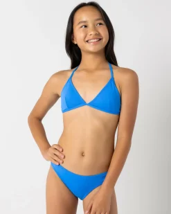 Girls' Coco Fixed Triangle Bikini Set