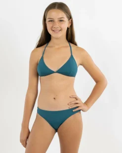 Girls' Coco Fixed Triangle Bikini Set