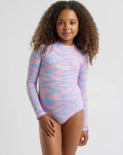 Girls' Cosmic UPF Long Sleeve Surfsuit