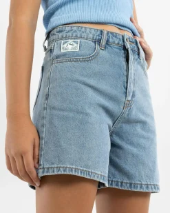 Girls' Cyprus High Denim Shorts