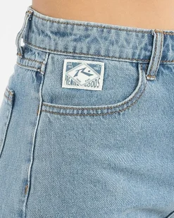Girls' Cyprus High Denim Shorts