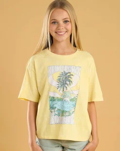 Girls' Daisy Loose Season T-Shirt