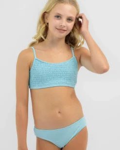 Girls' Della Bralette Bikini Set