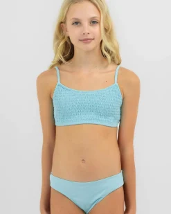 Girls' Della Bralette Bikini Set