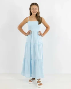 Girls' Dusk Hawaii Maxi Dress