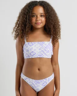 Girls' Echo Bandeau Bikini Set