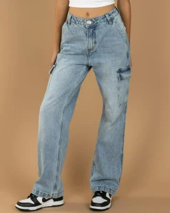 Girls' Elkie Cargo Jeans