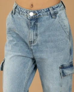 Girls' Elkie Cargo Jeans