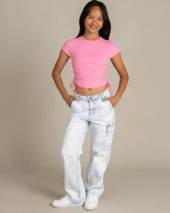 Girls' Elkie Cargo Jeans