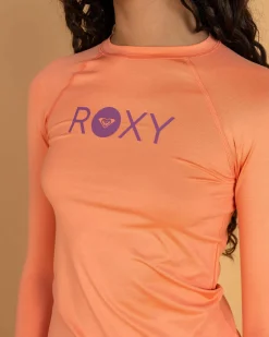 Girls' Essential Long Sleeve Lycra Rash Vest