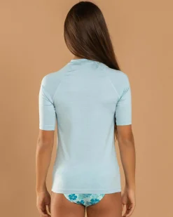 Girls' Essential Short Sleeve Rash Vest