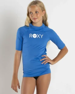 Girls' Essential Short Sleeve Rash Vest