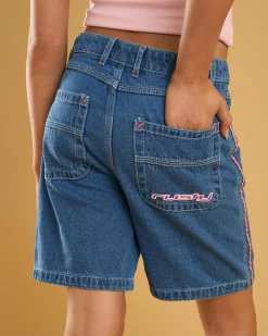Girls' Flip Low Rise Wide Leg Jorts