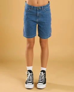 Girls' Flip Low Rise Wide Leg Jorts