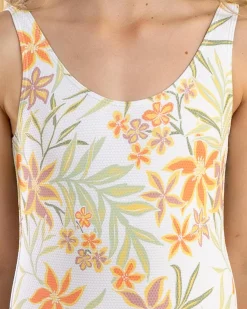 Girls' Floral Horizon One Piece Swimsuit