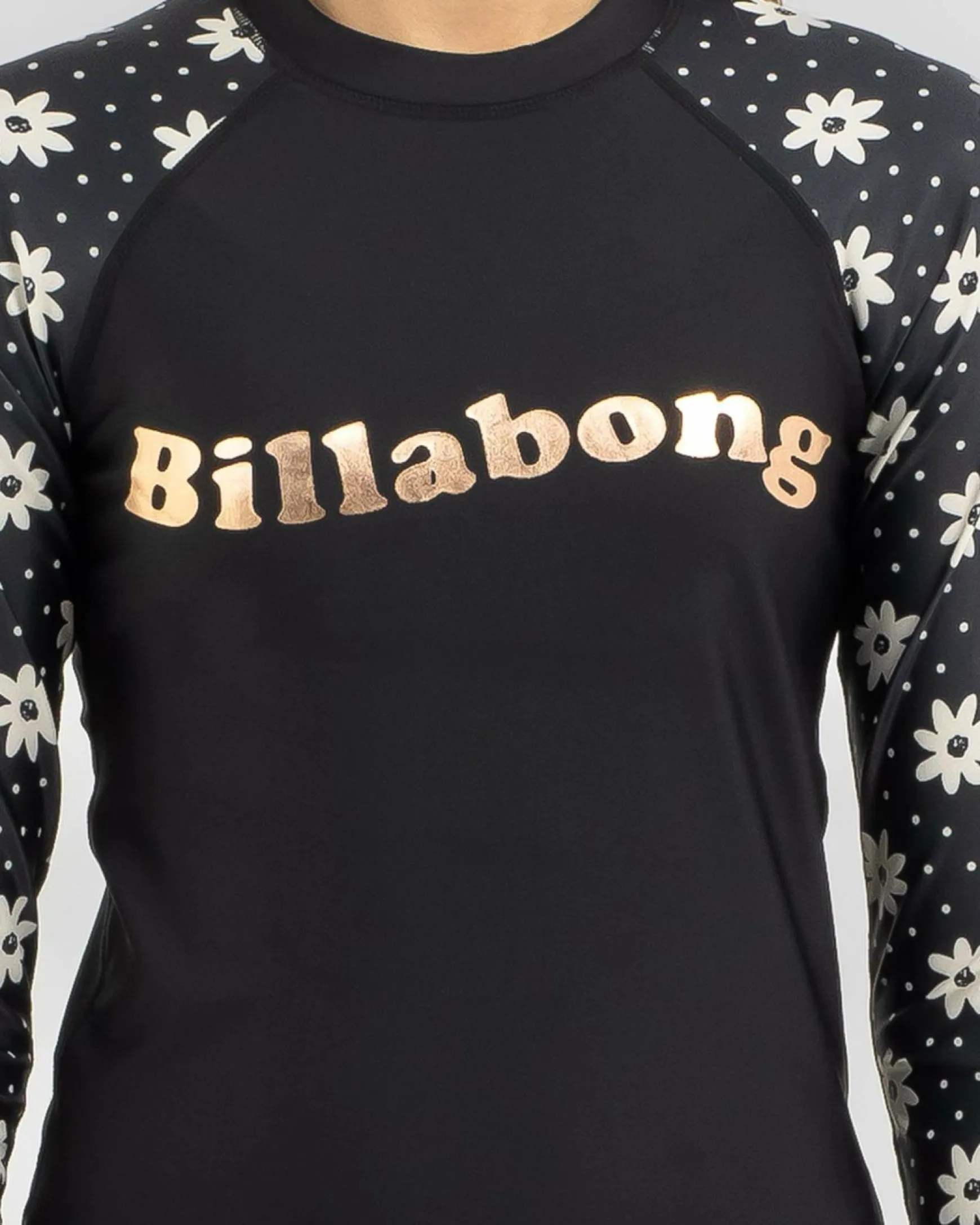 Girls' Flowers In The Sky Long Sleeve Rash Vest