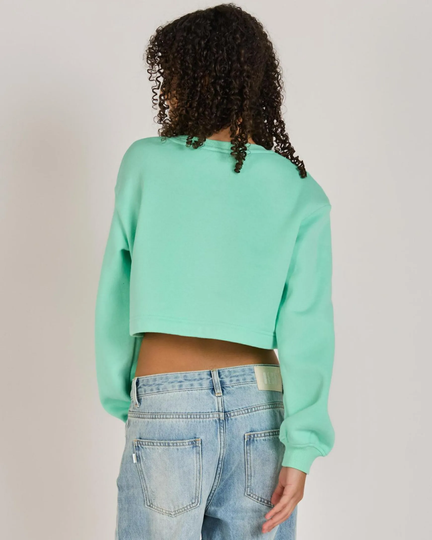 Girls' Glint Stack Front Sweatshirt