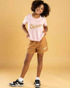 Girls' Graphic Jersey Shorts