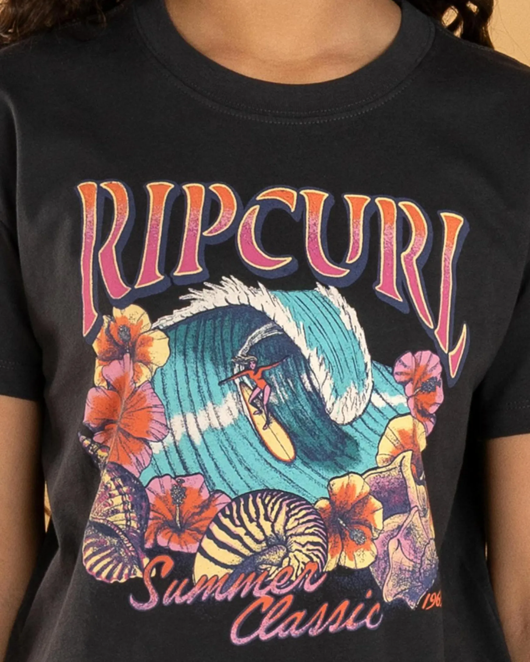 Girls' Hawaii Classic Crop T-Shirt