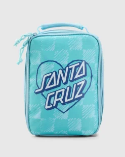 Girls' Heart Dot Hollow Insulated Lunch Box