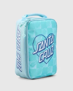 Girls' Heart Dot Hollow Insulated Lunch Box