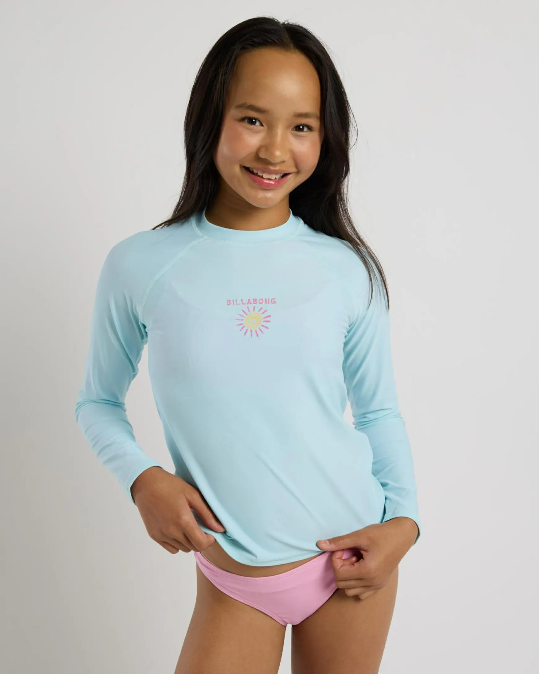 Girls' Heat Wave Long Sleeve Rash Vest