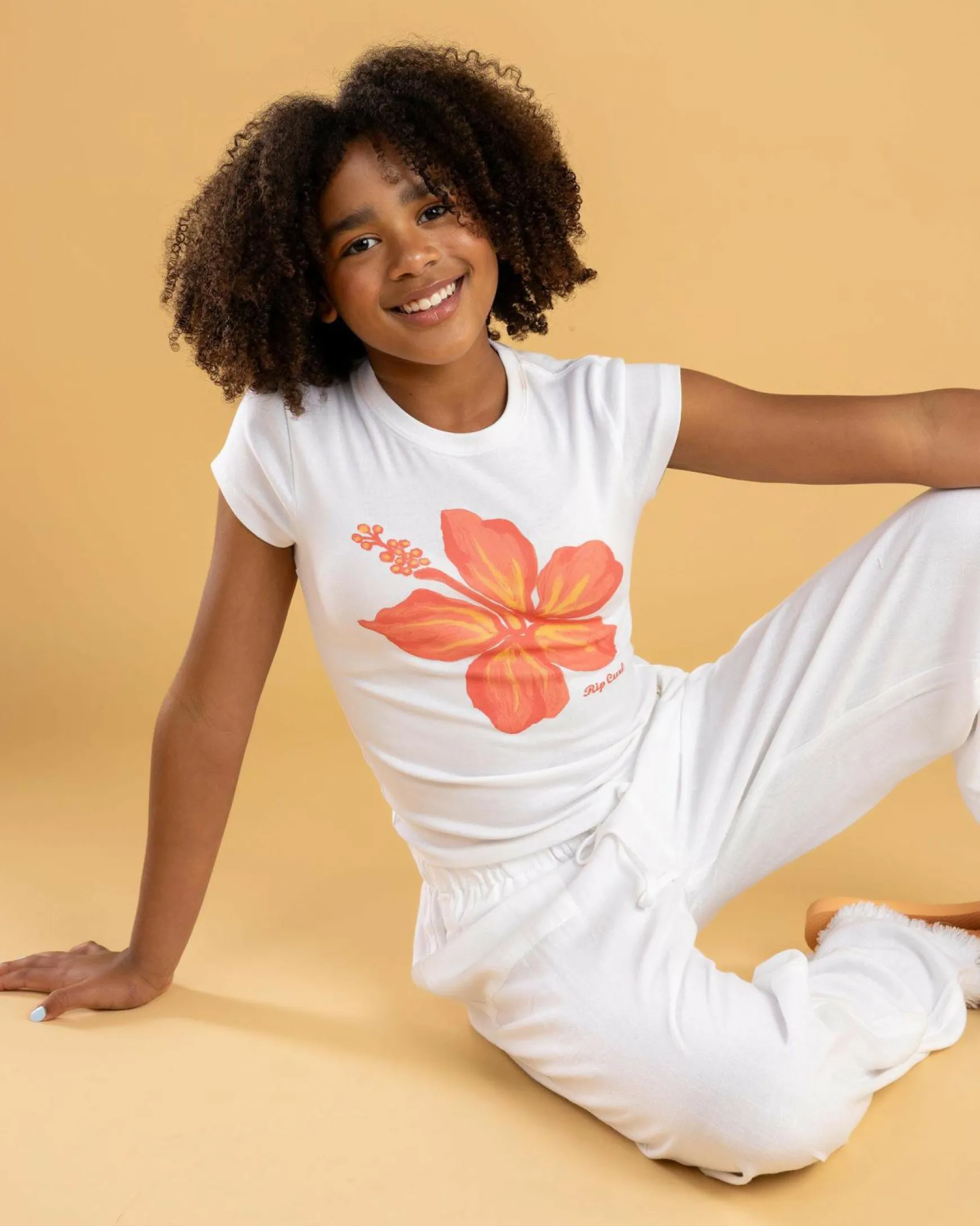 Girls' Hibiscus T-Shirt