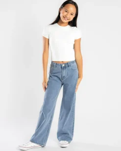 Girls' Icon Straight Leg Jeans