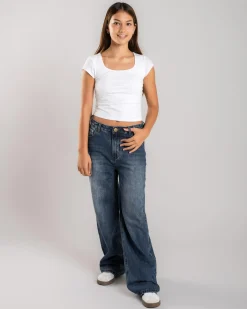 Girls' Icon Straight Leg Jeans