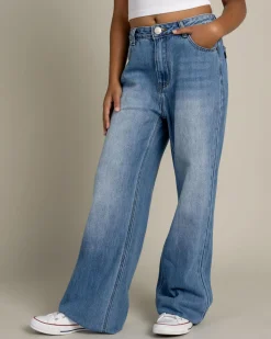 Girls' Icon Straight Leg Jeans