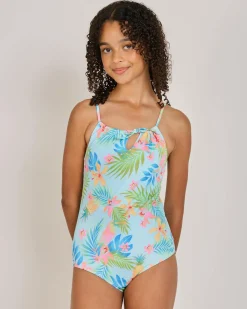 Girls' In Da Jungle One Piece Swimsuit