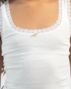Girls' Ivy Lace Tank Top