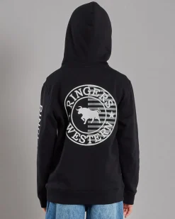 Girls' Jackaroo Flag Hoodie