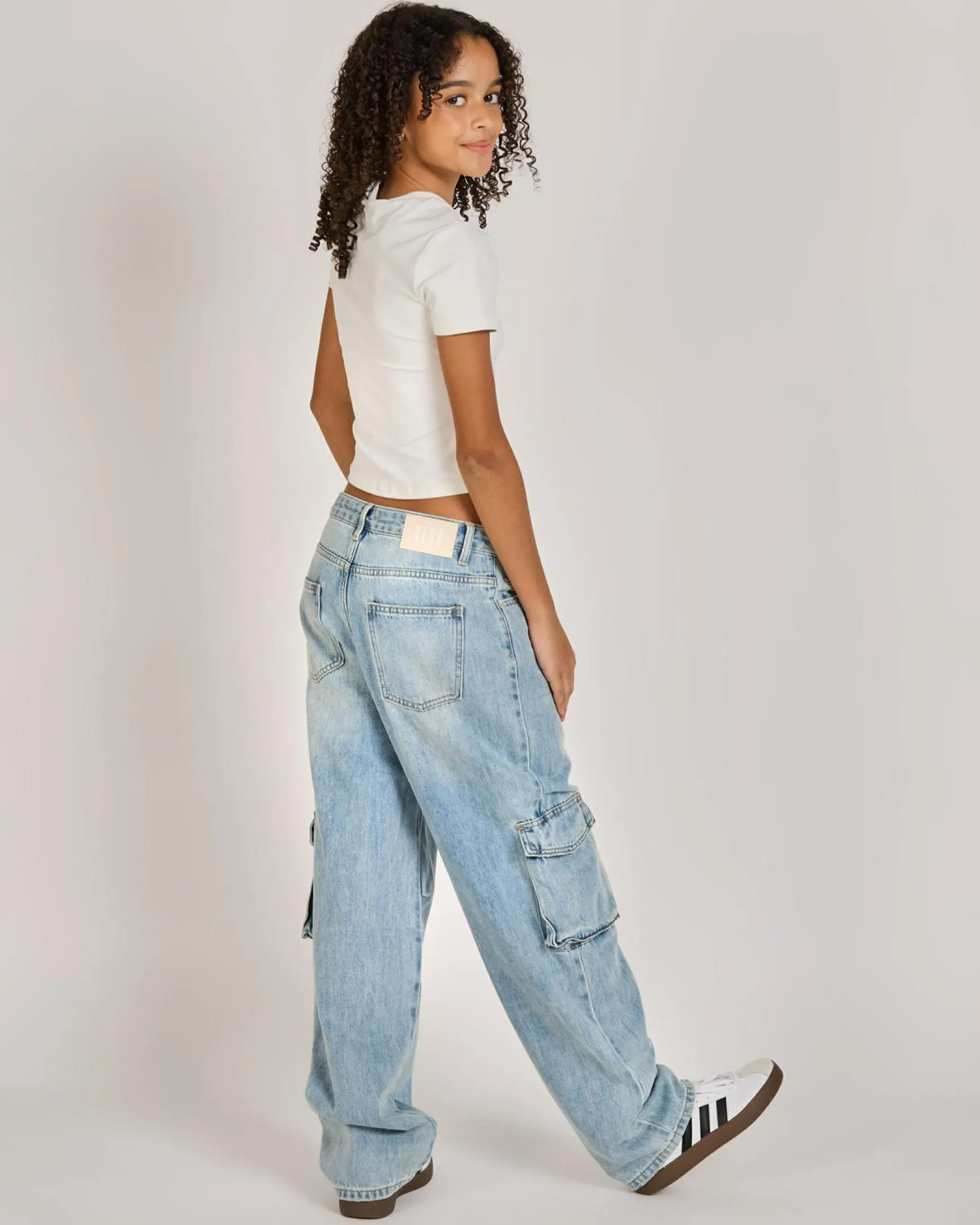 Girls' Juno Cargo Jeans