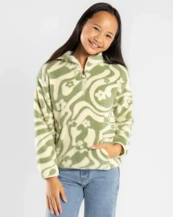 Girl's Just In Time Pullover Fleece