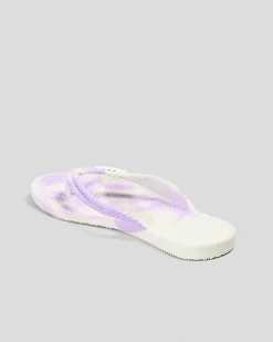Girls' Kicks Marble Thongs