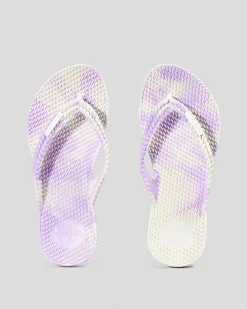 Girls' Kicks Marble Thongs