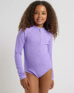 Girls' Loren Rib Surfsuit
