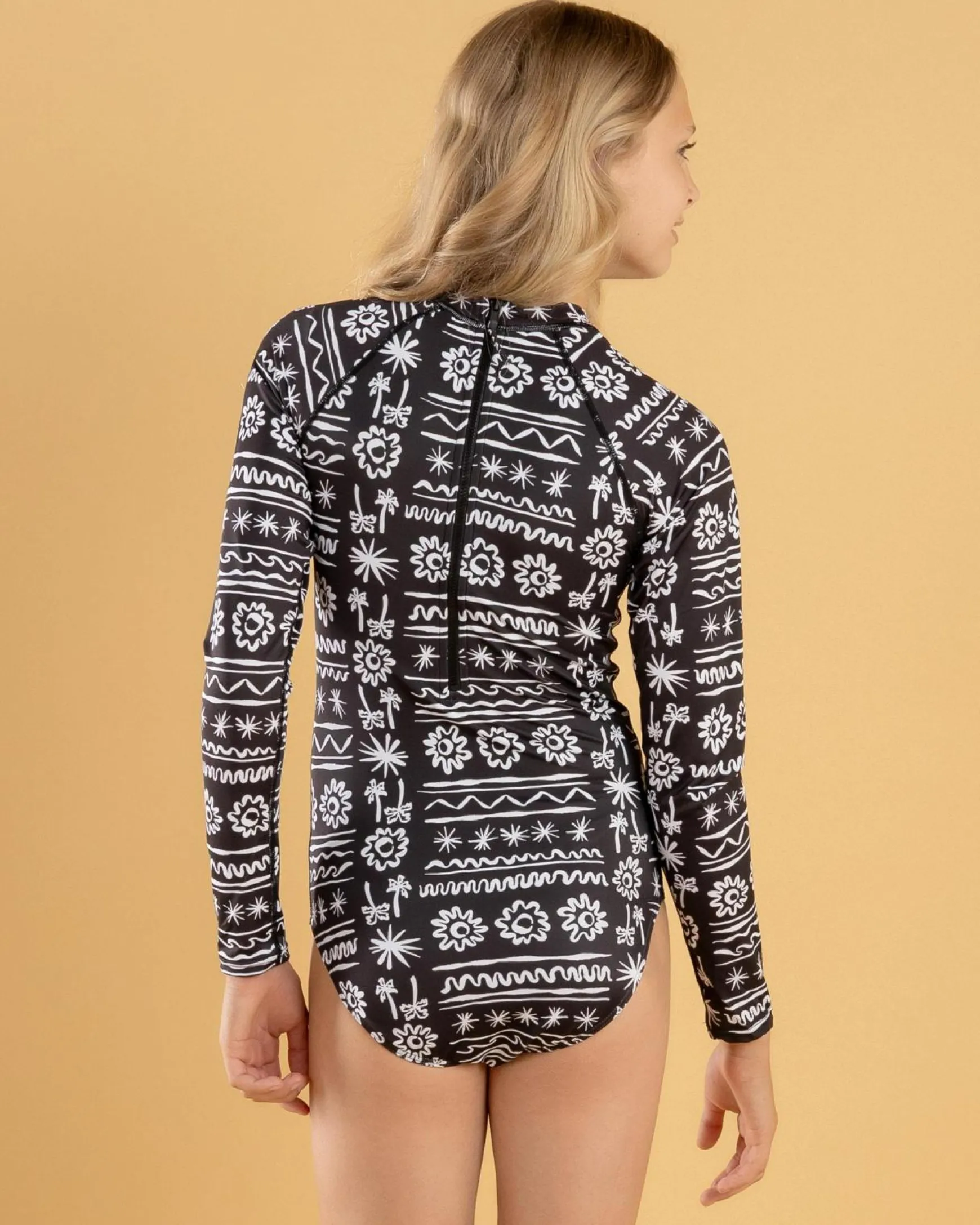 Girls' Lost On You Long Sleeve Surfsuit