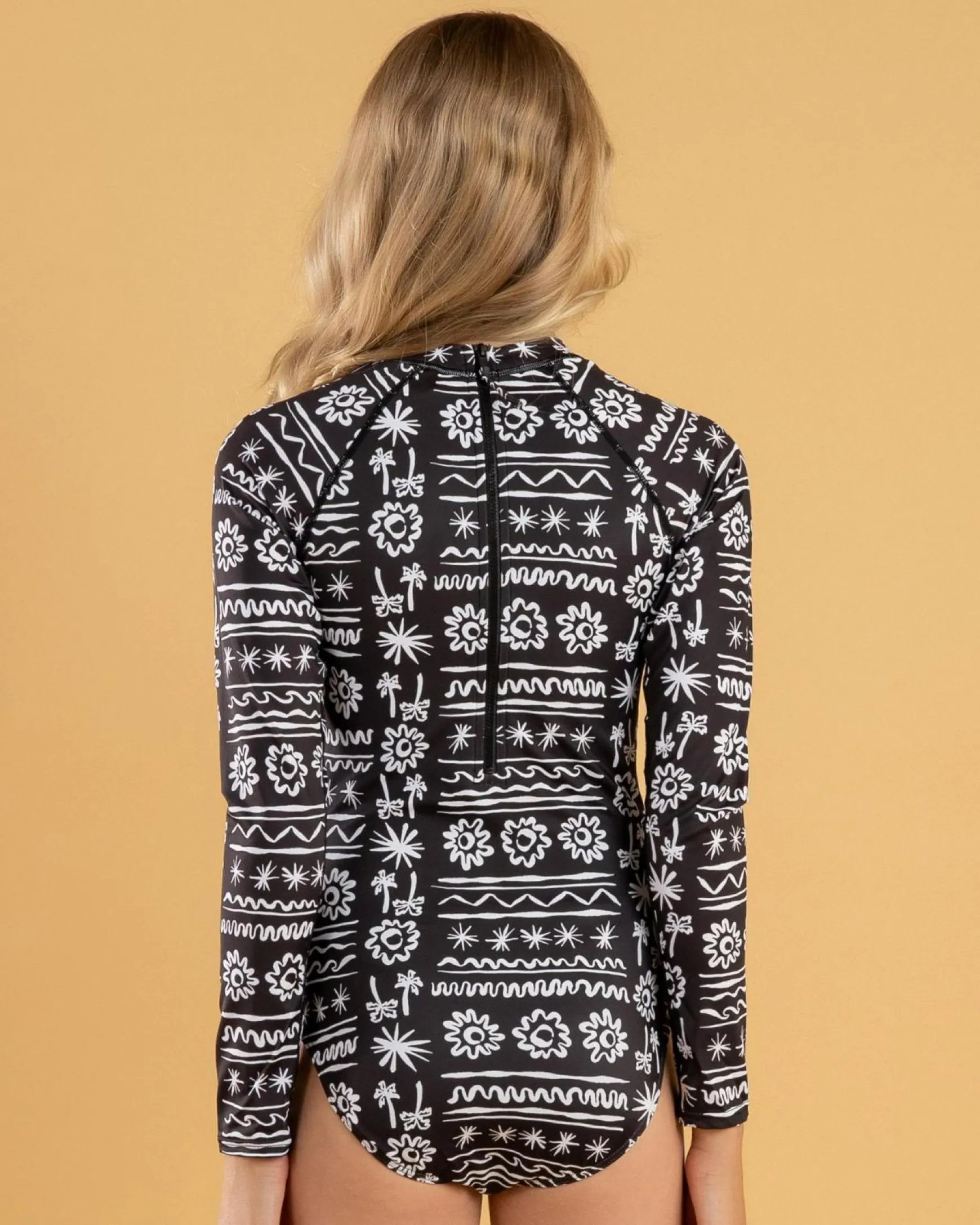 Girls' Lost On You Long Sleeve Surfsuit