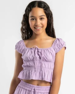 Girls' Lulu Crop Top
